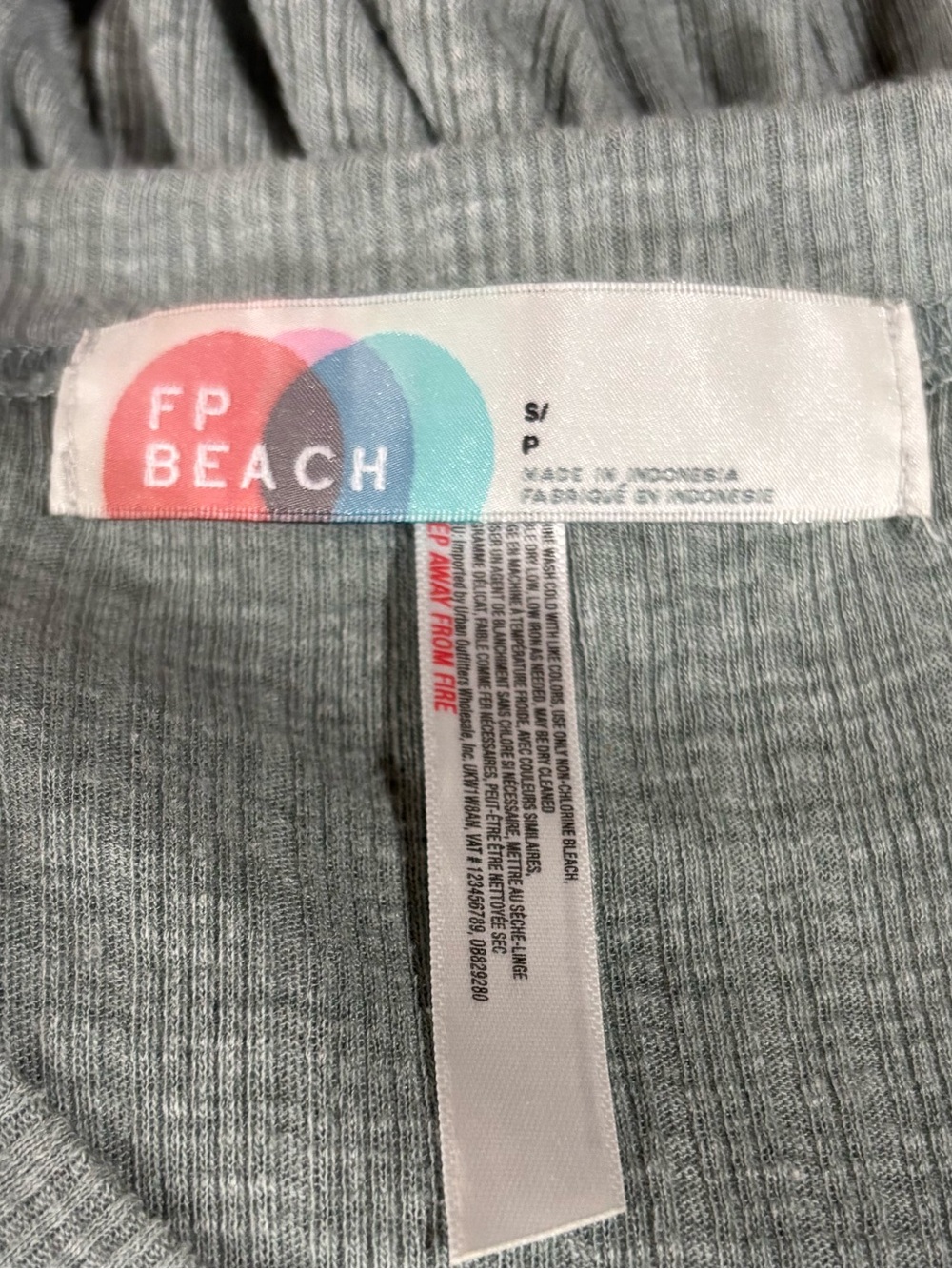 Free People FP Beach Lightweight Ribbed BRB Mini Dress - Picture 8 of 11